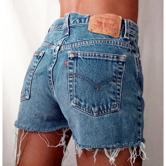 Levi's Pants - Levi's 517 cut off frayed shorts